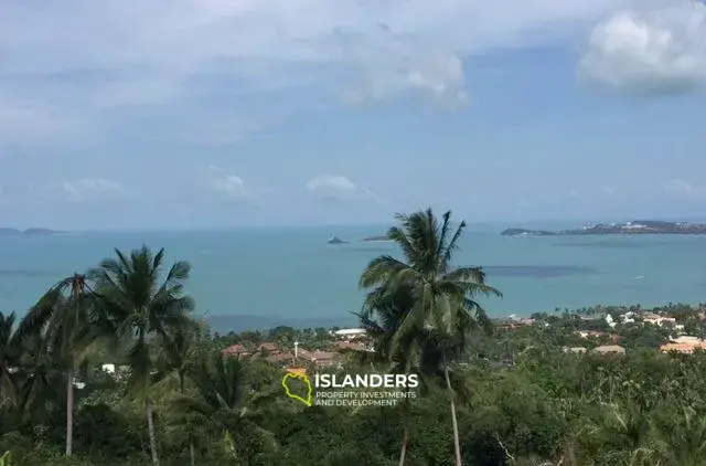Land 2 Rais Sea View למכירה ב-Bo Phut, Koh Samui