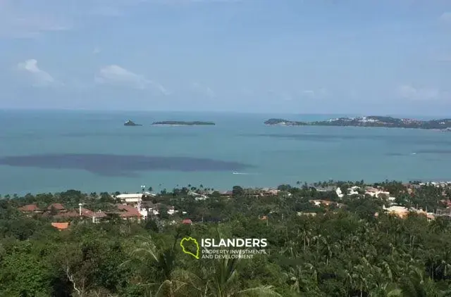 Land 2 Rais Sea View למכירה ב-Bo Phut, Koh Samui