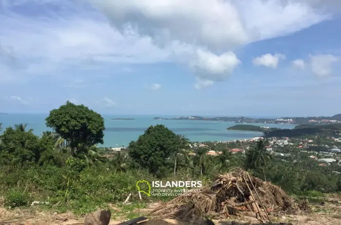 Land 2 Rais Sea View למכירה ב-Bo Phut, Koh Samui