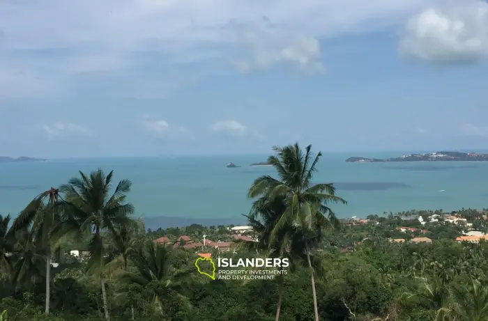 Land 2 Rais Sea View למכירה ב-Bo Phut, Koh Samui