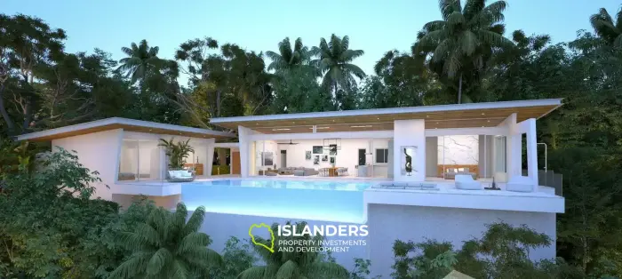 New 3 Bedroom Sea View Villa in Maenam Soi 1