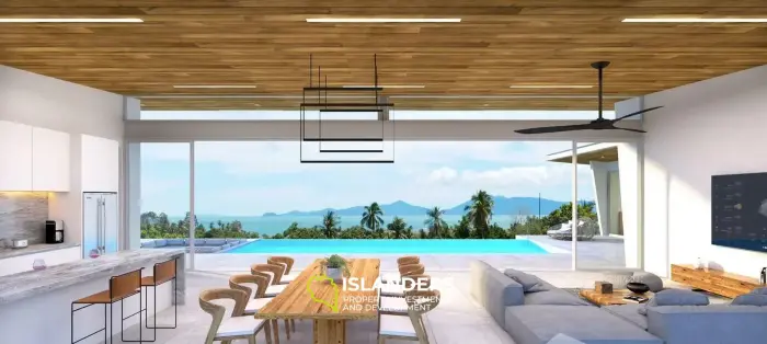 فيلا جديدة مكونة من 3 غرف نوم مطلة على البحر في ماينام سوي 1