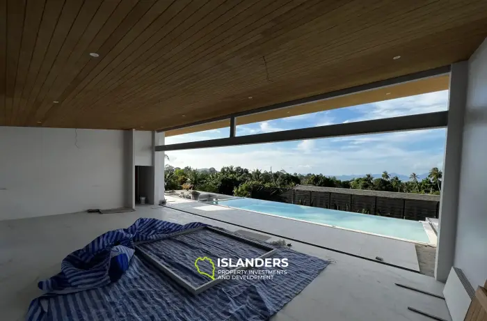 فيلا جديدة مكونة من 3 غرف نوم مطلة على البحر في ماينام سوي 1