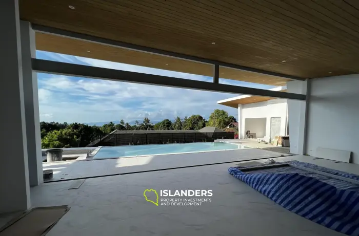 فيلا جديدة مكونة من 3 غرف نوم مطلة على البحر في ماينام سوي 1