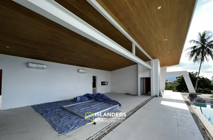 فيلا جديدة مكونة من 3 غرف نوم مطلة على البحر في ماينام سوي 1