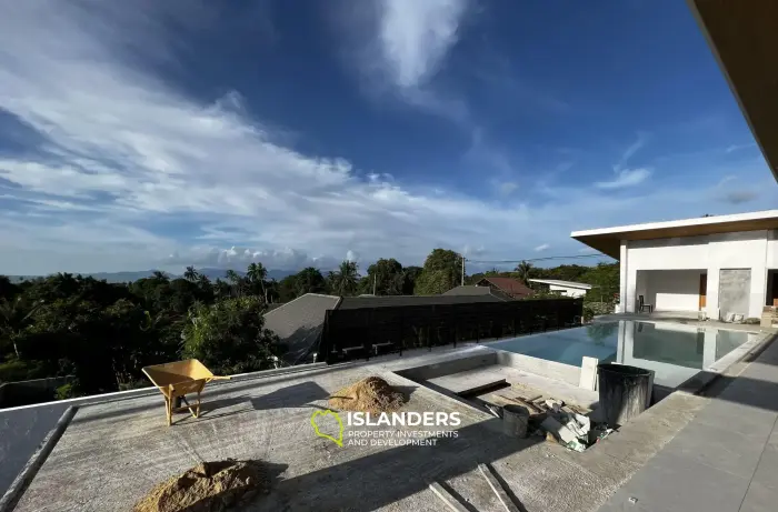 فيلا جديدة مكونة من 3 غرف نوم مطلة على البحر في ماينام سوي 1