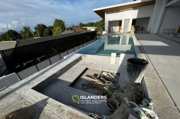 فيلا جديدة مكونة من 3 غرف نوم مطلة على البحر في ماينام سوي 1