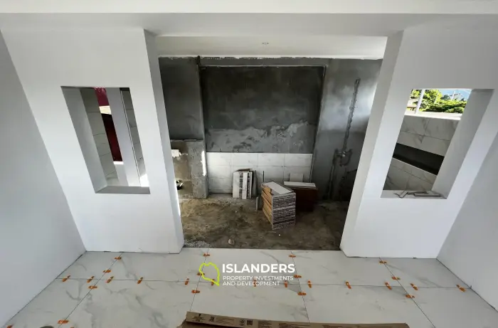 فيلا جديدة مكونة من 3 غرف نوم مطلة على البحر في ماينام سوي 1