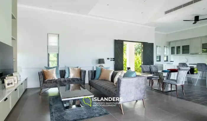 Plai Laem Poolvilla mit 4 Schlafzimmern auf einem riesigen angelegten Grundstück