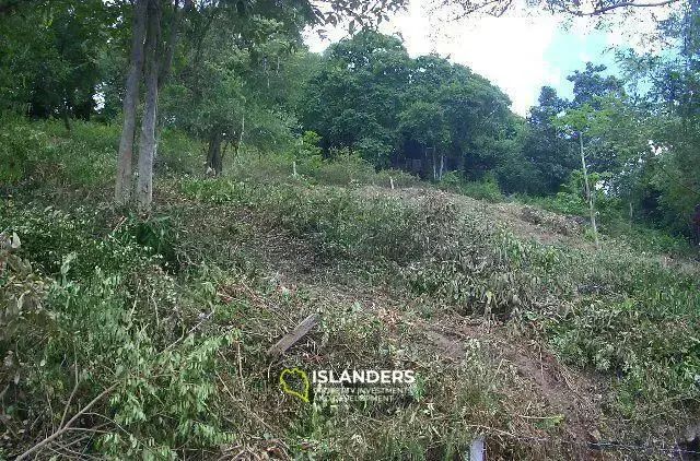 Terrain de 1200 m² avec vue sur la mer à vendre à Bophut