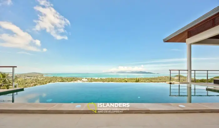 Amazing Sea View, 4-Bedroom Maenam Pool Villa