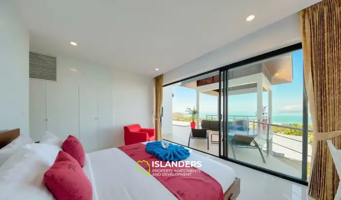 Amazing Sea View, 4-Bedroom Maenam Pool Villa