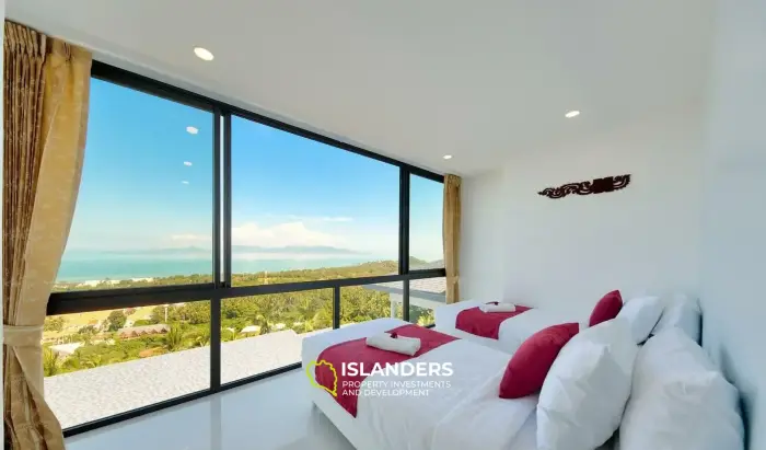 Amazing Sea View, 4-Bedroom Maenam Pool Villa