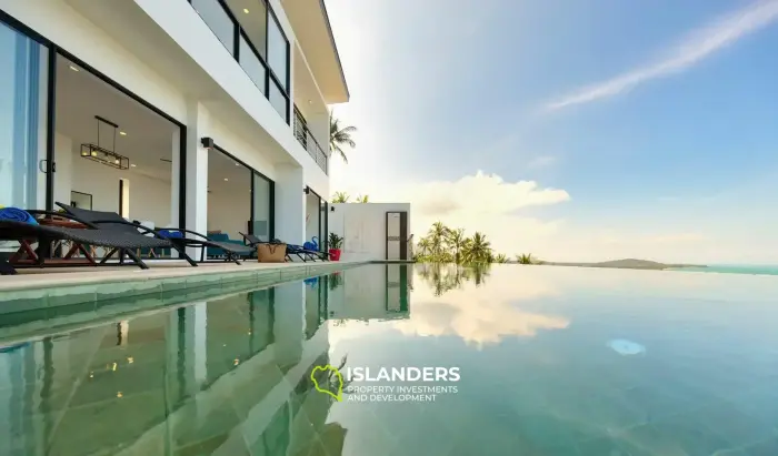 Amazing Sea View, 4-Bedroom Maenam Pool Villa