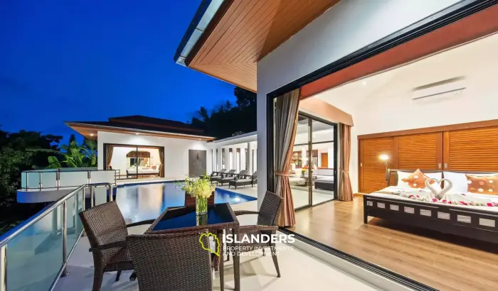 Huge, 4 Bedroom, 4 Bathroom Lamai Seaview Pool Villa