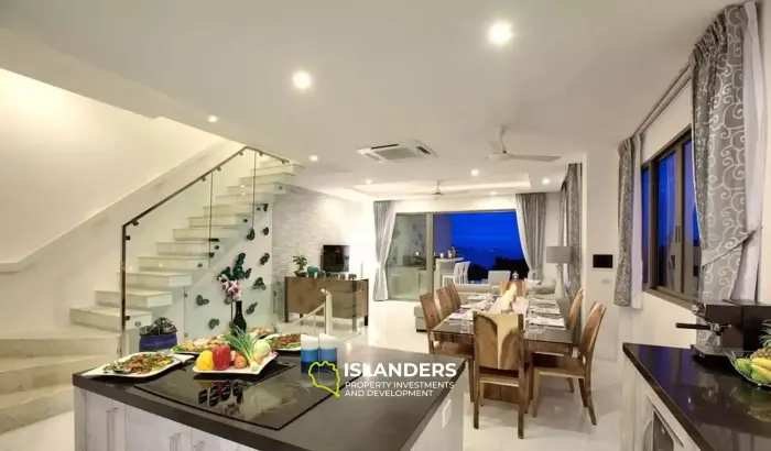 Seaview Pool Villa, 4 Bedrooms with Entertainment Room