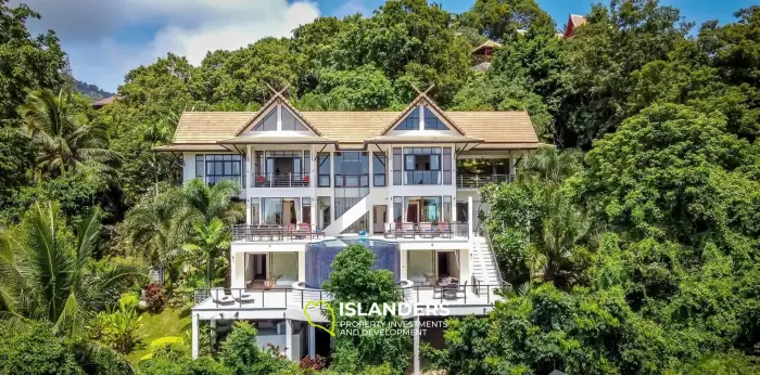 فيلا مذهلة مكونة من 5 غرف نوم على جانب التل مع إطلالة على البحر في ماينام