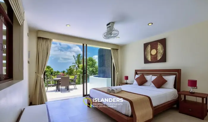 فيلا مذهلة مكونة من 5 غرف نوم على جانب التل مع إطلالة على البحر في ماينام