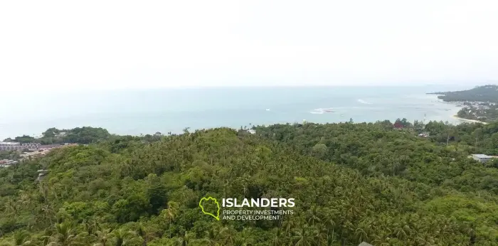 Terrain 21 Rai avec vue sur la mer à vendre à Lamai
