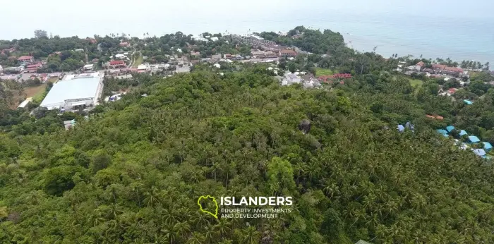 Terrain 21 Rai avec vue sur la mer à vendre à Lamai
