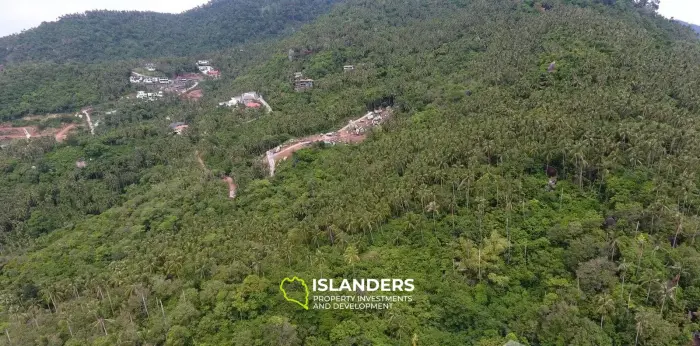 Terrain 21 Rai avec vue sur la mer à vendre à Lamai