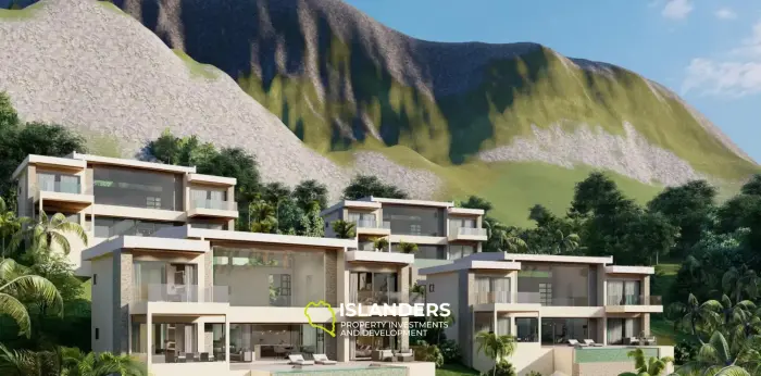 4 Bedroom Villa for sale at Peaceful View Lamai by Galex Samui 