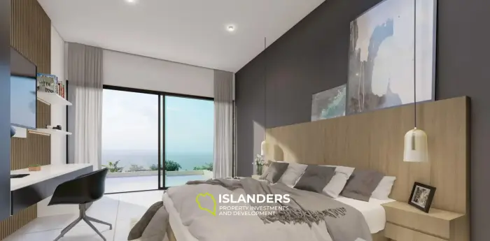 4 Bedroom Villa for sale at Peaceful View Lamai by Galex Samui 