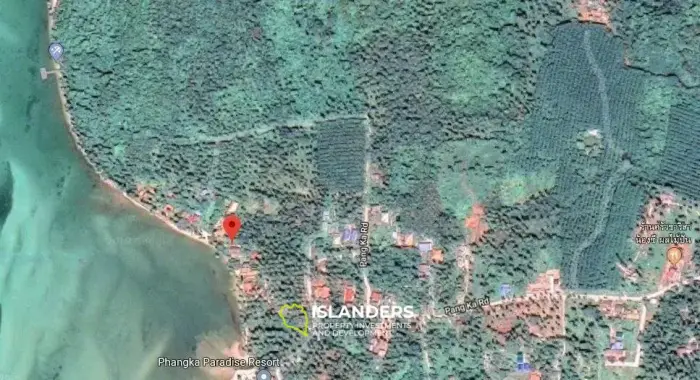 Земля в Талинг Нгам с видом на море на продажу