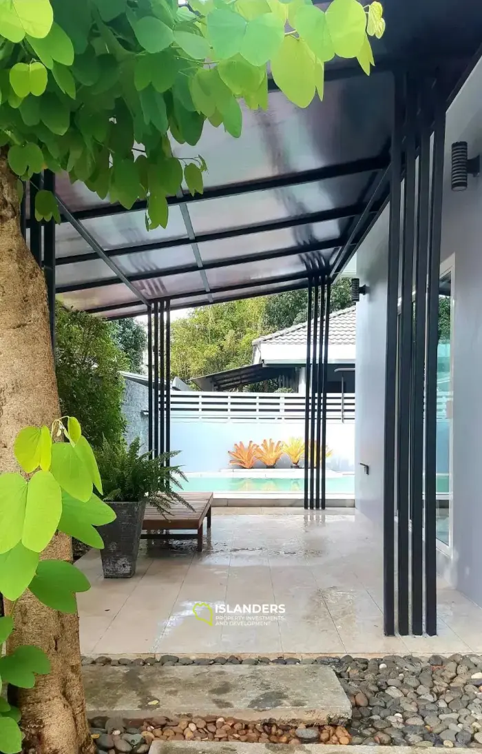 พูลวิลล่า 3 ห้องนอนในแม่น้ำให้เช่า