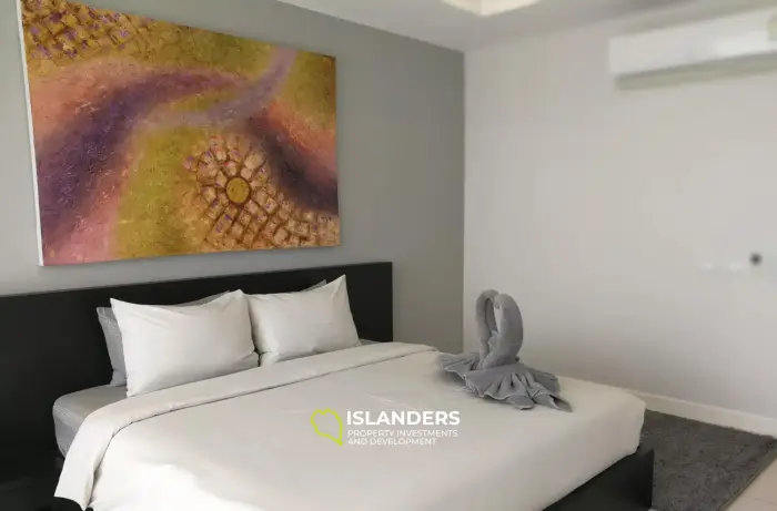 בית עירוני עם 2 חדרי שינה להשכרה ב-Horizon Residence Koh Samui