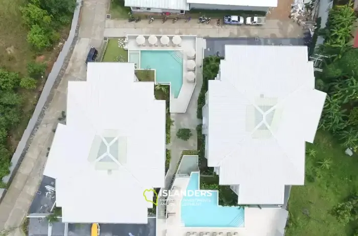 בית עירוני עם 2 חדרי שינה להשכרה ב-Horizon Residence Koh Samui
