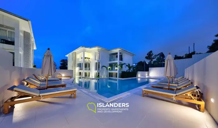 בית עירוני עם 2 חדרי שינה להשכרה ב-Horizon Residence Koh Samui