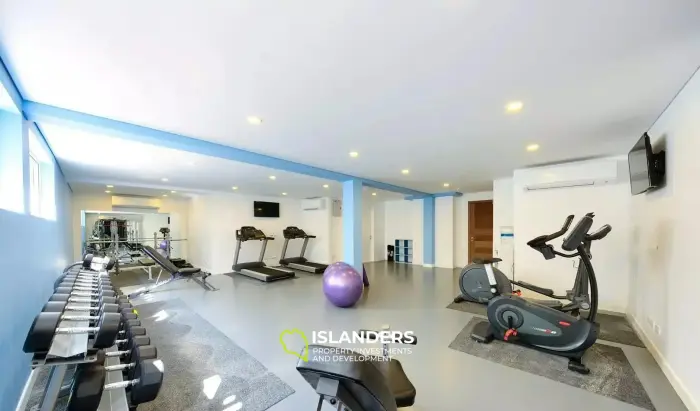 בית עירוני עם 2 חדרי שינה להשכרה ב-Horizon Residence Koh Samui