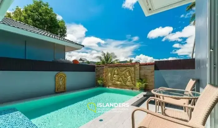 พูลวิลล่า 3 ห้องนอนให้เช่าในแม่น้ำ