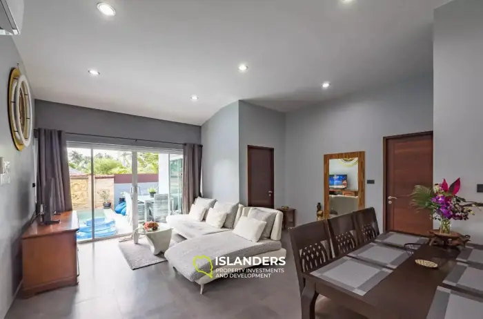 พูลวิลล่า 3 ห้องนอนให้เช่าในแม่น้ำ