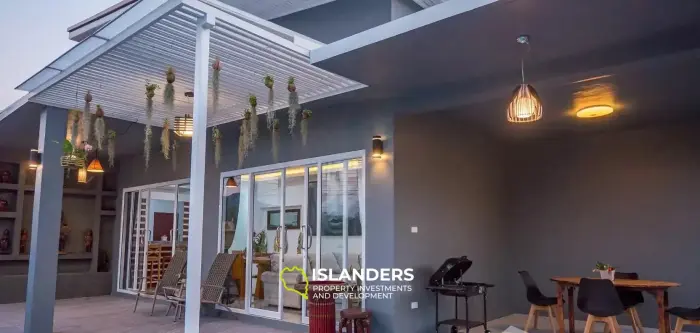 พูลวิลล่า 3 ห้องนอนในแม่น้ำให้เช่า