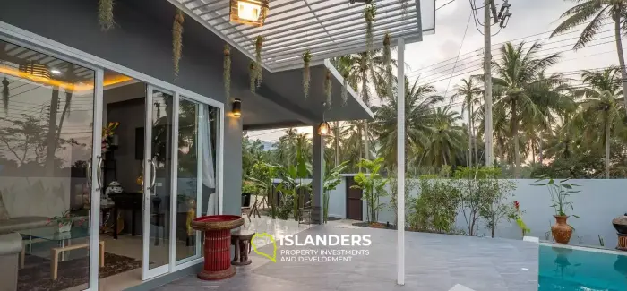 พูลวิลล่า 3 ห้องนอนในแม่น้ำให้เช่า