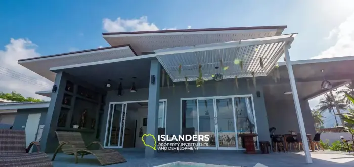 พูลวิลล่า 3 ห้องนอนในแม่น้ำให้เช่า