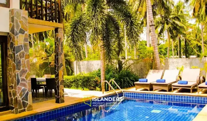 Beach Access 4 Bedrooms Pool Villa for Rent