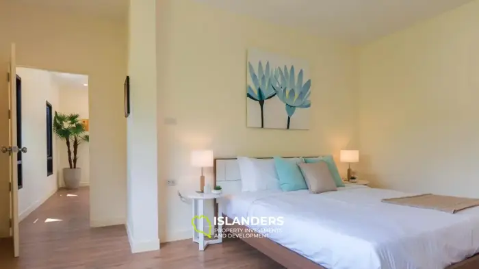 Villa avec terrasse sur le toit à louer près de la plage de Bangrak