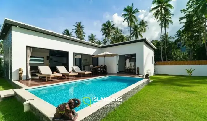 Nice 3BR House With Pool in Lamai