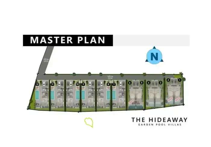 3 Bedroom Villa for sale at The Hideaway 