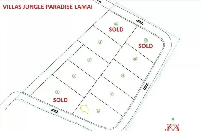ขายวิลล่า 2 ห้องนอนที่ Jungle Paradise Villas
