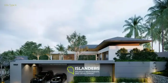 सामुई ग्रैंड पार्क हिल में बिक्री के लिए 3 बेडरूम वाला विला