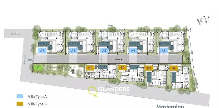 सामुई ग्रैंड पार्क हिल में बिक्री के लिए 3 बेडरूम वाला विला