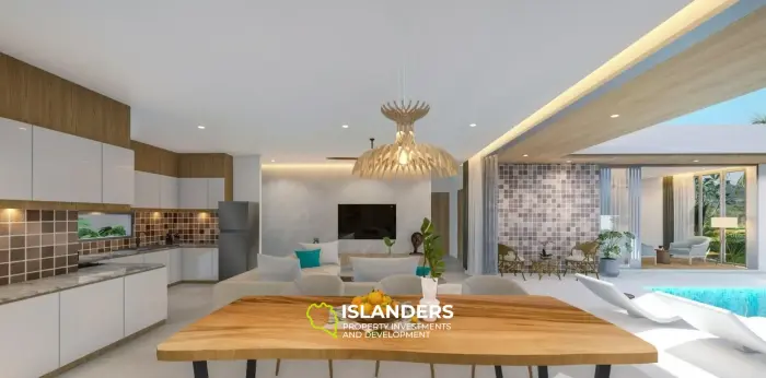 Villa de 3 dormitorios en venta en Icon Samui