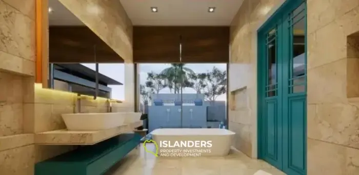 समुई ग्रैंड पार्क हिल में पूल व्यू के साथ 2 बेडरूम विला बिक्री के लिए उपलब्ध है
