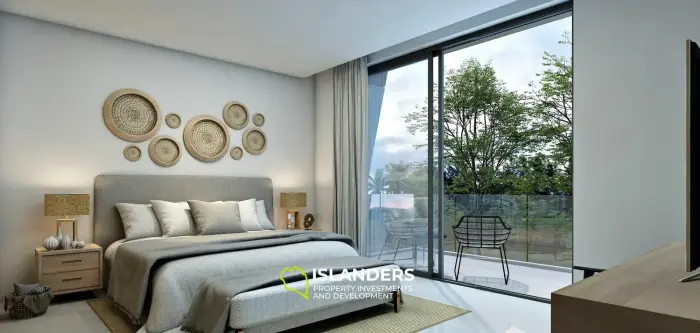 Villa de 3 dormitorios con vista a la piscina en venta en Vova Village
