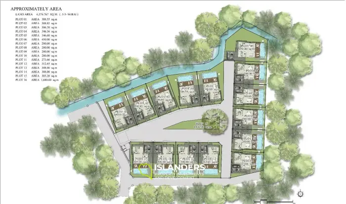 ขายวิลล่า 3 ห้องนอนที่ Vova Village ในบ่อผุด, 202 ตร.ม