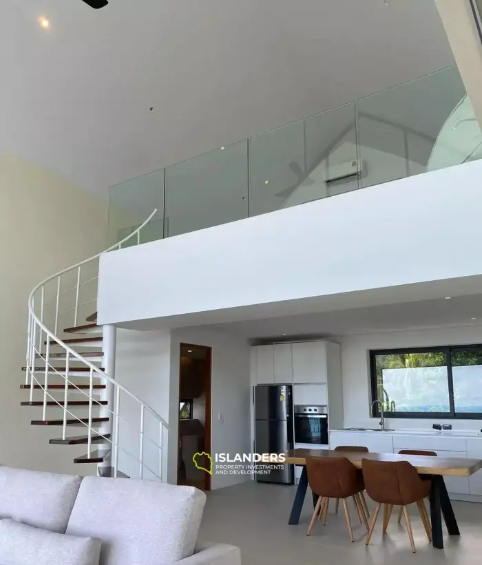 فيلا مكونة من غرفتي نوم للإيجار في Samui Green Cottages